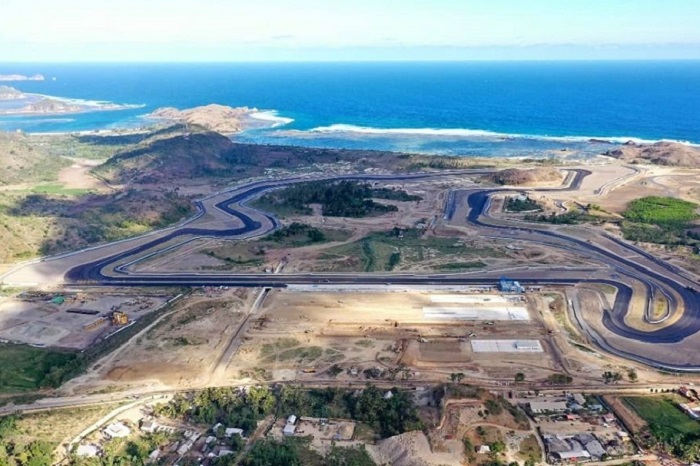 Pembangunan infrastruktur The Mandalika. /Instagram.com/@themandalikagp
