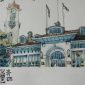 Ilustrasi Gedung Lindeteves Stokvis yang kini menjadi Gedung Bank Mandiri, sketsa karya Eko S Darmansyah. /Instagram.com/@eko_tcetihcra