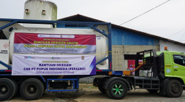 PT Pupuk Indonesia menyalurkan banyak bantuan oksigen dalam rangka penanganan pasien Covid-19./Dok. Bumn.go.id

