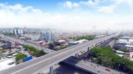 Jalan Tol Layang A.P. Pettarani, Kota Makassar. /Dok. Bumn.go.id
