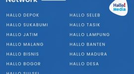Jaringan media online Hallo Media Network (HMN) per 31 Agustus 2021. (Dok. Hallo.id)
