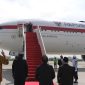 Presiden Joko Widodo bersama rombongan lepas landas dari Bandara Internasional Soekarno-Hatta. /Dok. Biro Pers Sekretariat Presiden/Kris