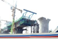 Proyek Jalur Kreta Cepat. /Instagram.com/@bluemooncm78