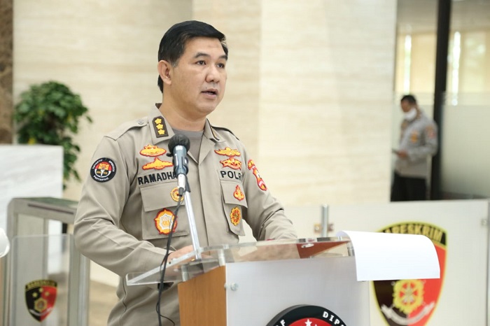 Kabag Penum Divisi Humas Polri Kombes Ahmad Ramadhan. /Instagram.com/@humas.polri.go.id