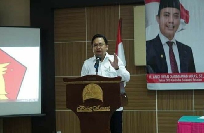 Sekretaris Gerindra Sulawesi Selatan, Darmawangsyah Muin. (Dok.Darmawangsyah Muin)
