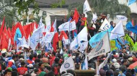Unjuk Rasa buruh. /Dok. jabarprov.go.id