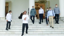 Presiden Joko diagendakan meninjau Persemaian Modern Rumpin Kabupaten Bogor bersama duta besar (dubes) negara sahabat. /Dok. Sekretariat Presiden/Muchlis Jr