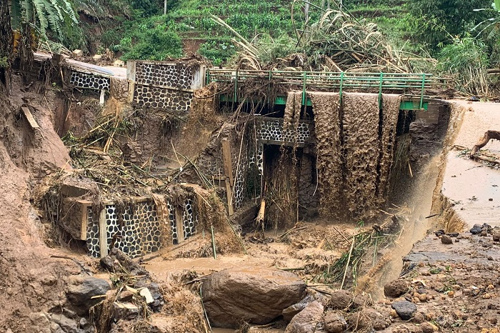 Bencana banjir bandang yang terjadi di Kabupaten Garut. /Dok. BPBD Kabupaten Garut
