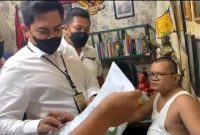 Tangkapan layar Polres Metro Jakarta Pusat menangkap ketua LSM Tamperak, Kepas Panagean Pangaribuan. /Instagram.com/@sahabatpolisi_indonesia