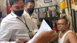 Tangkapan layar Polres Metro Jakarta Pusat menangkap ketua LSM Tamperak, Kepas Panagean Pangaribuan. /Instagram.com/@sahabatpolisi_indonesia