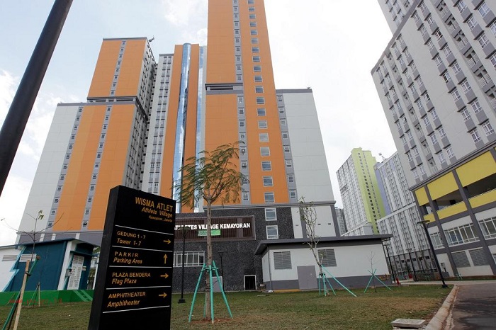 Gedung Wisma Atlet Kemayoran. /Dok. setneg.go.id