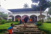 Penyitaan lahan beserta Villa yang berada di Desa Batulayang Kecamatan Cisarua. /Apakabarbogor.com/Iwan
