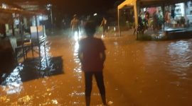 Banjir melanda wilayah Kabupaten Solok Selatan (Dok. BNPB)
