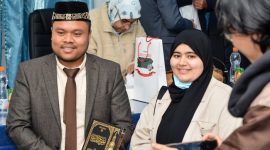 Mahasiswa Indonesia di Tunisia asal Riau, Pajrul Haq meraih predikat Cumlaude. (Dok. Nata Sutisna)