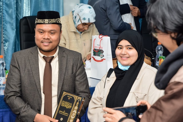 Mahasiswa Indonesia di Tunisia asal Riau, Pajrul Haq meraih predikat Cumlaude. (Dok. Nata Sutisna)