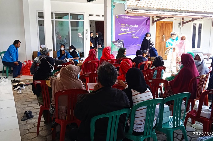 DPK KNPI Ciawi Selenggarakan Pengobatan Gratis. (Dok. Apakabarbogor.com/Iwan)