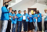 DPK KNPI Ciawi berikan dukungan kepada Edi Kuswara Pada Musda KNPI. (Dok. Apakabarbogor.com/Iwan)