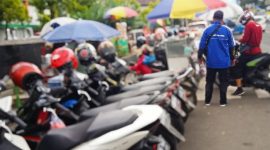 Dishub kabupaten Bogor menggandeng pihak ketiga, dalam pengelolaan kantong parkir. (Dok. Apkabarbogor.com/Iwan)