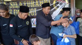 Aliansi Masyarakat Bogor Selatan  Santuni Anak Yatim. (Dok. Apakabarbogor.com/Iwan)