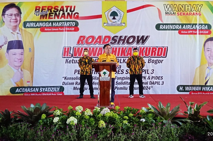 Acara Road show ketua DPD ke Dapil III. (Dok. Apakabarbogor.com/Iwan)