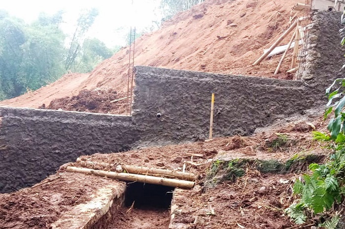 Pembangunan yang dilakukan   PT. Balina Agung Perkasa (BAP). (Dok. APakabarbogor.com/Iwan)