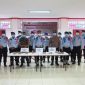 Razia kamar hunian Warga Binaan Pemasyarakatan Gunung Sindur. (Dok. Wido)