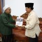 Prabowo Subianto mengunjungi Pondok Pesantren Attauhidiyah Giren Talang, Kabupaten Tegal. (Dok. Angga Raka Prabowo)


