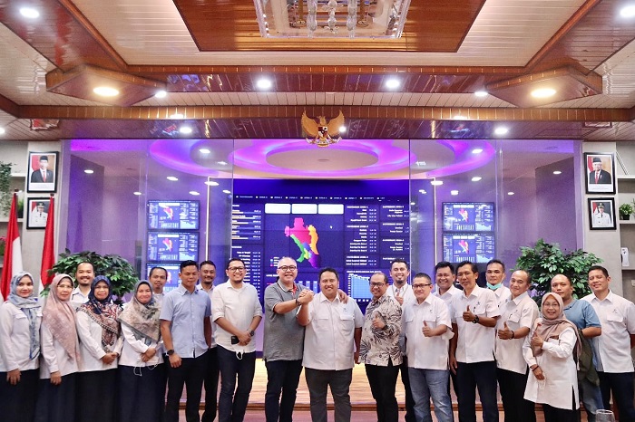 Kunjungan kerja Perumda Air Minum Tirta Pakuan Kabupaten Bogor.. (Dok. Humas Perumda Air Minum Kabupaten Bogor)