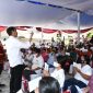 Presiden Joko Widodo mengunjungi Pasar Alasa di Kabupaten Nias Utara. (Dok. Sekretariat Presiden/Kris)