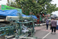 Kecelakaan Maut Truk di Bekasi. (Dok. Tribratanews.polri.go.id)

