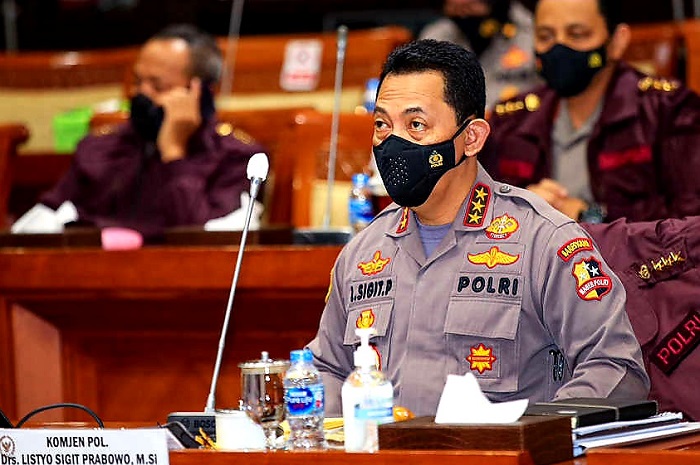 Kapolri, Jenderal Polisi Drs. Listyo Sigit Prabowo. (Dok. tribratanews.polri.go.id) 
