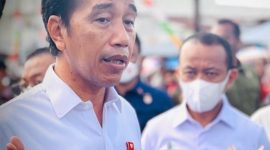 Presiden Jokowi dan Menteri Investasi/Kepala Badan Koordinasi Penanaman Modal (BKPM) Bahlil Lahadalia. (Instagram.com/@bahlillahadalia)
