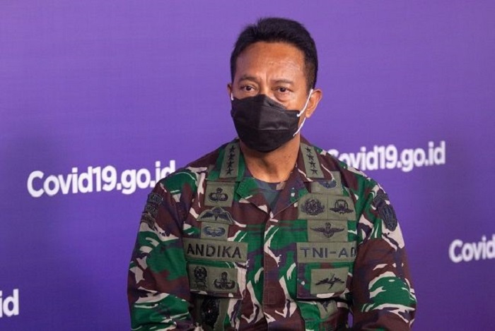 Panglima TNI Jenderal Andika Perkasa. (Dok. Covid19.go.id)
