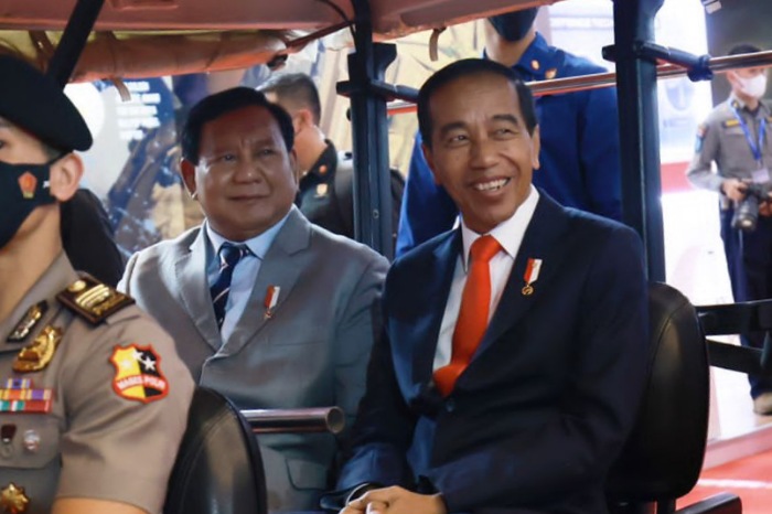 Presiden Joko Widodo dan Menteri Pertahanan RI Prabowo Subianto. (Dok. Tim Media Prabowo)