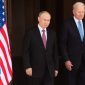 Presiden AS Joe Bidden dan Presiden Vladimir Putin Rusia. (Dok. Omanfm1071.com)