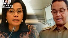 Sri Mulyani dan Anies Baswedan. (Instagram.com/@relawananies)