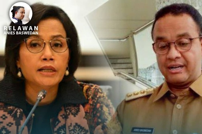 Sri Mulyani dan Anies Baswedan. (Instagram.com/@relawananies)