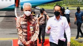 Gubernur Jateng Ganjar Pranowo dan Presiden Jokowi. (Instagram.com/@ganja4indonesia)
