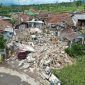 Foto udara, kondisi permukiman warga terdampak di Kecamatan Cugenang, Kabupaten Cianjur. (Dok. BNPB)