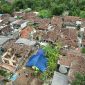 Foto udara, kondisi permukiman warga terdampak di Kecamatan Cugenang, Kabupaten Cianjur. (Dok. BNPB)