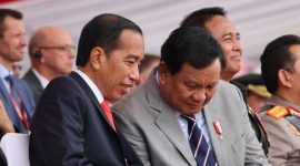 Presiden Joko Widodo dan Menteri Pertahanan RI Prabowo Subianto. (Dok. Tim Media Prabowo)