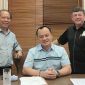 Thomas Azali (Direktur PT CLM), Helmut Hermawan (Direktur Utama PT CLM),  Emmanuel Valentinus Domen (Direktur PT CLM). (Dok. Ist)