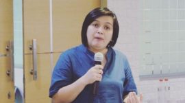 Dr Atnike Sigiro, Dosen Universitas Paramadina, Ketua Komnas HAM. (Instagram.com/rumahkitab)
