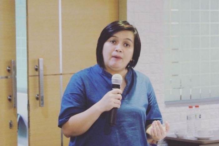 Dr Atnike Sigiro, Dosen Universitas Paramadina, Ketua Komnas HAM. (Instagram.com/rumahkitab)