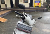 Motor ini sempat dibawa kabur pelaku curanmor, untung motornya mogok. (Dok. Polres Bogor)
