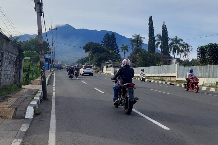 Polres Bogor buka kembali Jalur Puncak arah ke Cianjur. (Dok. Apakabarnes,com/M Rizal Ariansyah) 

