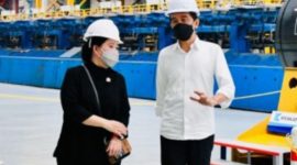Ketua DPR RI Dr. (H.C) Puan Maharani bersama Presiden Joko Widodo. (Dok. DPR.go.id/Man)