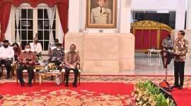 Presiden Jokowi memimpin Sidang Kabinet Paripurna, Senin 16 Januari 2023. (Dok. Setkab.go.id) 