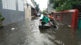 Sejumlah Titik Wilayah Pantura di Jawa Tengah Dilanda Banjir. (Dok. BNPB) 
