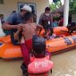 Banjir yang melanda wilayah Kabupaten Sampang, Provinsi Jawa Timur. (Dok. BNPB) 
